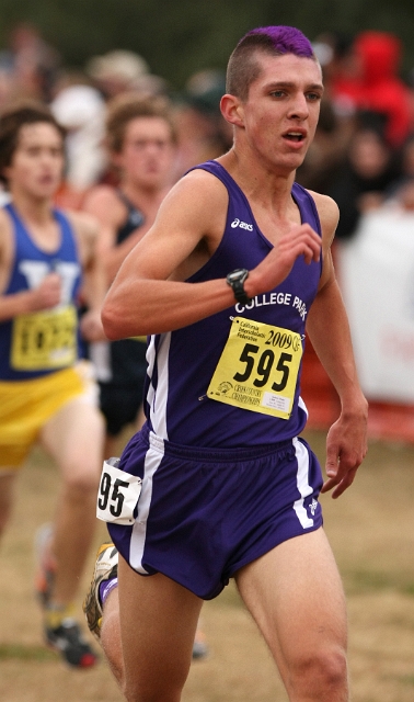 2009 CIF XC Boys D2-131.JPG - 2009 California CIF Cross Country Championships, Woodward Park, Fresno, California